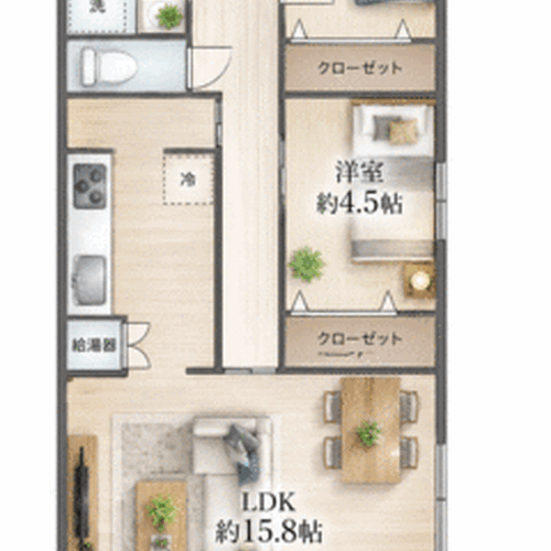 画像4372：プレディオ追浜 3階｜2LDK・1,880万円